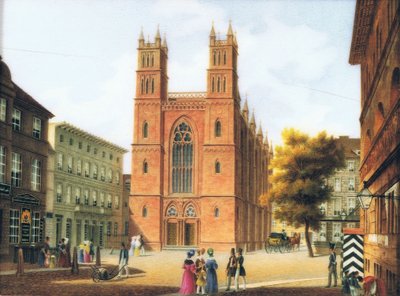 Church of Friedrichswerder in Berlin by Carl Daniel Freydanck